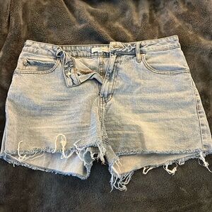 NWOT light blue jean shorts